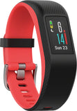 Garmin, vívosport, Watch, Watch Color: Black/ Fuchsia, Wristband: Black - Silicone - L, 010-01789-11