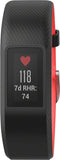 Garmin, vívosport, Watch, Watch Color: Black/ Fuchsia, Wristband: Black - Silicone - L, 010-01789-11