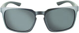 ONE by Optic Nerve Boiler Sunglasses - Shiny Putty Grey Polarized Smoke Lens