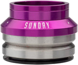Headset Sunday Int Low 5Mm Mx 1-1/8 Cmpy45D Ano-Pu