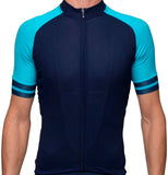 Bellwether Flight Jersey Navy Short Sleeve Men's