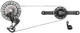 GROUP KIT SRAM XXSL EAGLE T-TYPE POWERMETER AXS RD/TRIGGER-SHIFTER/CRANK DUB PM-SPIDER 12s-170x34DM/CHAIN/CASS 10-52 BK