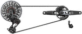GROUP KIT SRAM X0 EAGLE T-TYPE AXS RD/TRIGGER-SHIFTER/CRANK DUB 12s-170x32DM/CHAIN/CASS 10-52 BK