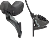 Shimano Tiagra ST-4725/BR-4770 Mechanical Shift/Hydraulic Brake Lever and Caliper - Front, Flat Mount, Finned Resin Pads