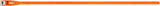 Hiplok ZLok Security Tie Lock Single Orange
