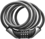 Lock Rockymounts Cbl Lester Combo 6Fx12Mm Bk
