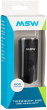 MSW Tigermoth 500 USB Headlight 500 Lumen Black