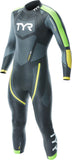 TYR Hurricane Cat 5 Wetsuit - Black/Green/Yellow Men's Large