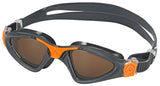 Aqua Sphere Kayenne Goggles - Gray/Orange with Brown Polarized Lens