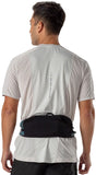 Nathan Pinnacle Running Belt - Black/Blue 2X-Small/X-Small
