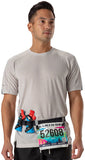 Nathan Race Number Nutrition Waist Belt - Charcoal/Black One Size