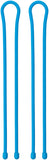Nite Ize Gear Tie Reusable Rubber Twist Tie -  18 2 Pack Bright Blue