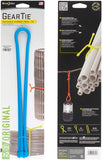 Nite Ize Gear Tie Reusable Rubber Twist Tie -  24 2 Pack Bright Blue