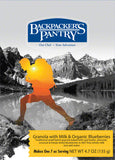 Backpacker's Pantry Granola with Organic Blueberries and Milk 1 Serving