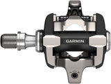 Garmin Rally XC100 Power Meter Pedals - Single Sided Clipless, Alloy, 9/16", Black, Pair, Single-Sensing, Shimano SPD