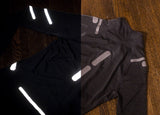 Brilliant Reflective Stick-On Reflective Strips Black