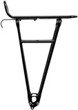 Pelago Commuter Front Rack: Medium Black Stainless Steel