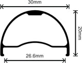 Velocity Blunt SS Rim 29 Disc Black 32h Clincher