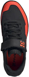 Five Ten Kestrel Lace Clipless Shoe - Men's Core Black / Solar Red / Grey Two 8.5