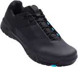 Crank Brothers Mallet E Lace Men's Shoe - Black/Blue/Black Size 11.5