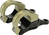 Renthal Integra 35 Stem 45mm 35 Clamp +/0 1 1/8 Aluminum Black/Gold