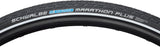Tires Schwalbe Marathon Plus Perf Twin Smartguard 26X1-5/8 (42-590) Bk/Bk/Ref Endurance E25 Wire