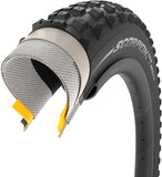 Pirelli, Scorpion Enduro R, Tire, 27.5x2.60, Folding, Tubeless Ready, Smartgrip, HardWALL, 60TPI, Black