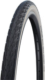 Tires Schwalbe Delta Cruiser Active Twin K-Guard 26X1-3/8 Bk/Wh Sbc Wire