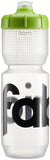 Fabric Gripper Water Bottle: 750ml Clear/Green