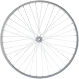 Sta-Tru, 26'' Taiwan Steel 36H Silver, Wheel, Front, 26'' / 559, Holes: 36, Bolt-on, 100mm, Rim