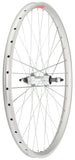 Sta-Tru Double Wall Rear Wheel - 24 Bolt-On 3/8 x 135mm Freewheel Silver