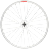 Sta-Tru Double Wall Rear Wheel - 26x1 3/8 x 130mm Bolt-On Freewheel Silver